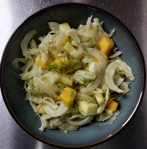 Fenchelsalat mit Mango