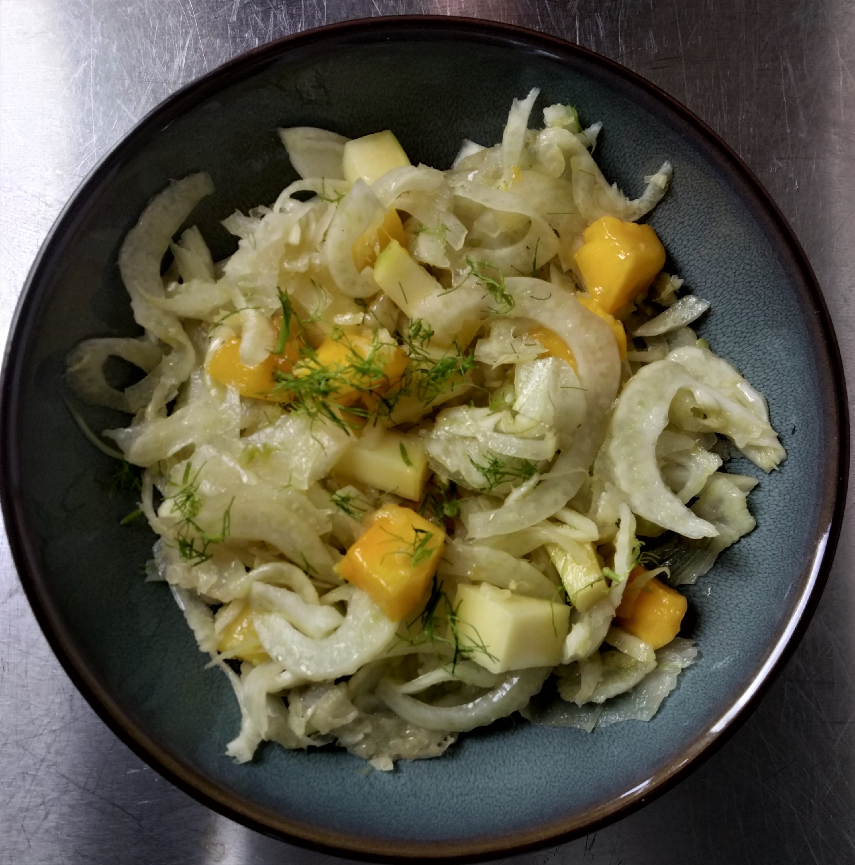 Fenchelsalat mit Mango - MamaTasty