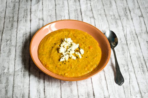 Linsensuppe indisch gewürzt